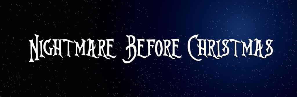 Las 10 mejores tipografías navideñas gratuitas 2025 - Ukume Vitoria-Gasteiz nightmare before christmas