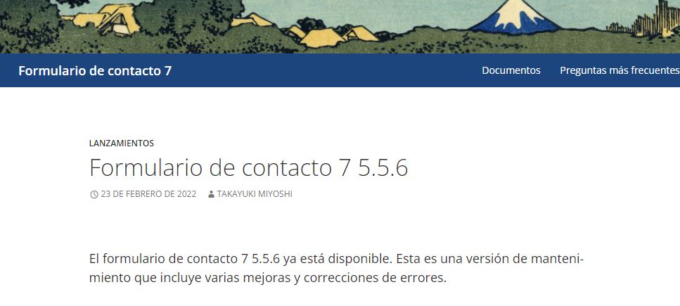 Los mejores plugin para WordPress que te van a salvar la vida (2022) 9 contac form 7 Los mejores plugin para WordPress que te van a salvar la vida (2022)