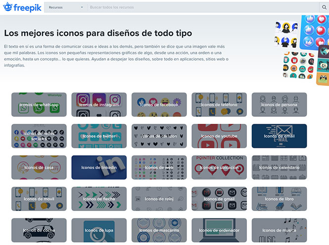 freepik iconos