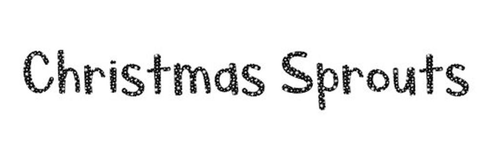 Las 10 mejores tipografías navideñas gratuitas 2025 - Ukume Vitoria-Gasteiz crhristmas sprouds